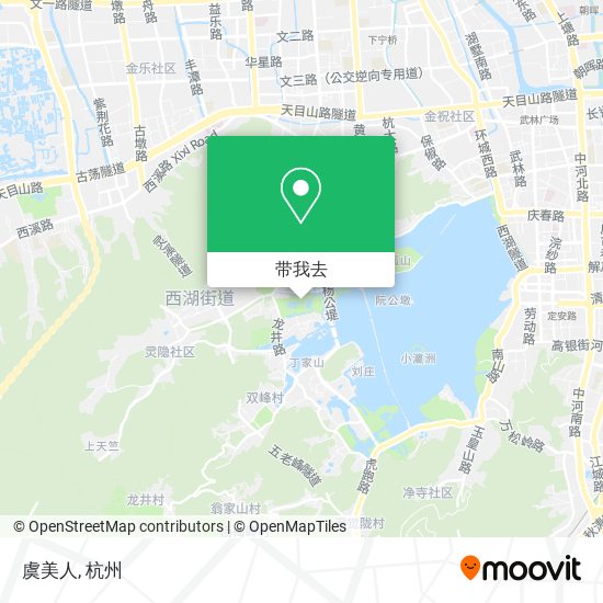 虞美人地图