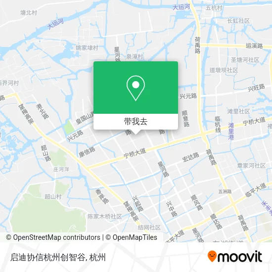 启迪协信杭州创智谷地图