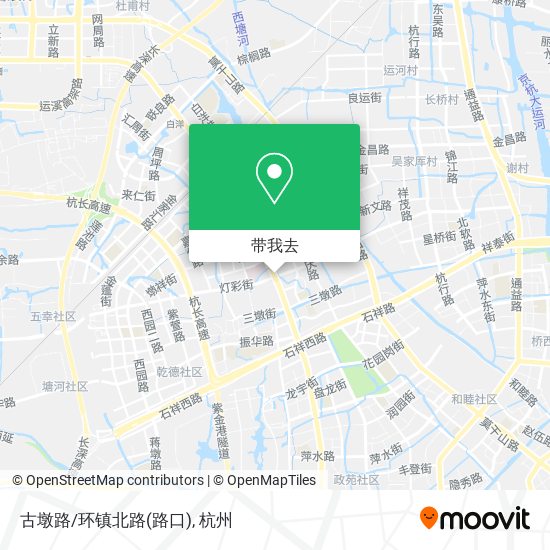 古墩路/环镇北路(路口)地图