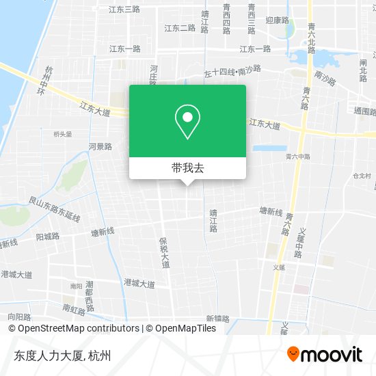 东度人力大厦地图