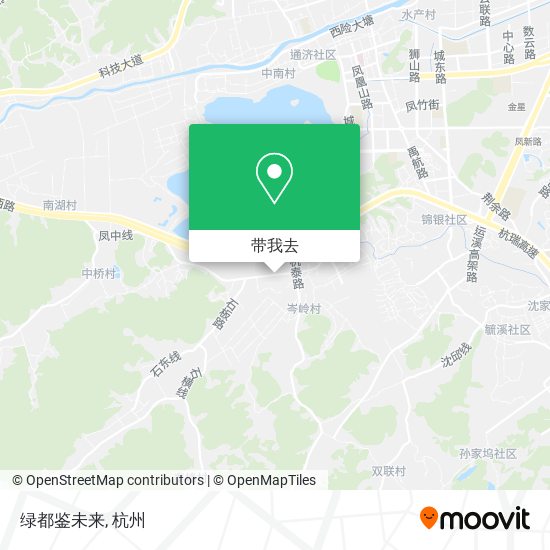 绿都鉴未来地图