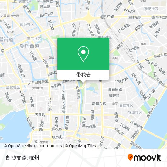 凯旋支路地图