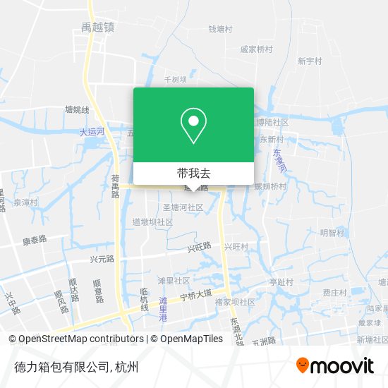 德力箱包有限公司地图