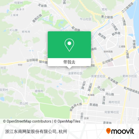 浙江东南网架股份有限公司地图