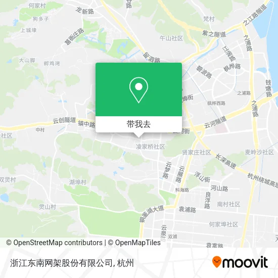 浙江东南网架股份有限公司地图