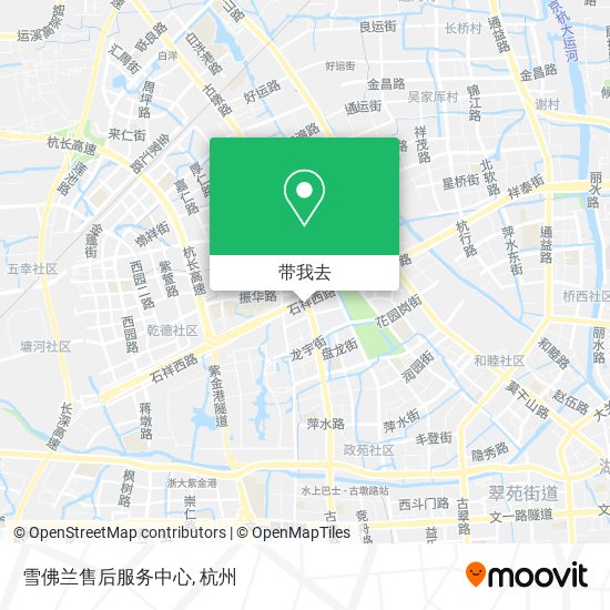 雪佛兰售后服务中心地图