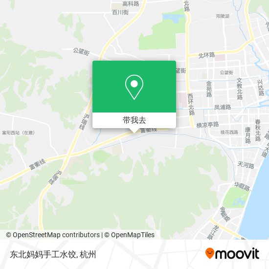 东北妈妈手工水饺地图