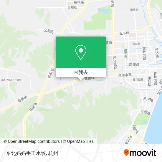 东北妈妈手工水饺地图