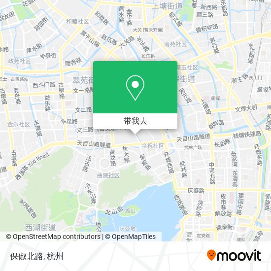 保俶北路地图
