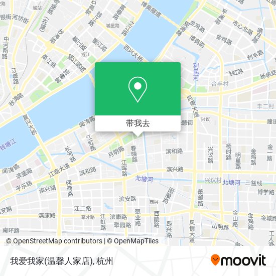 我爱我家(温馨人家店)地图