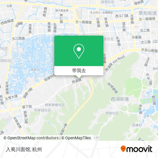 入蜀川面馆地图