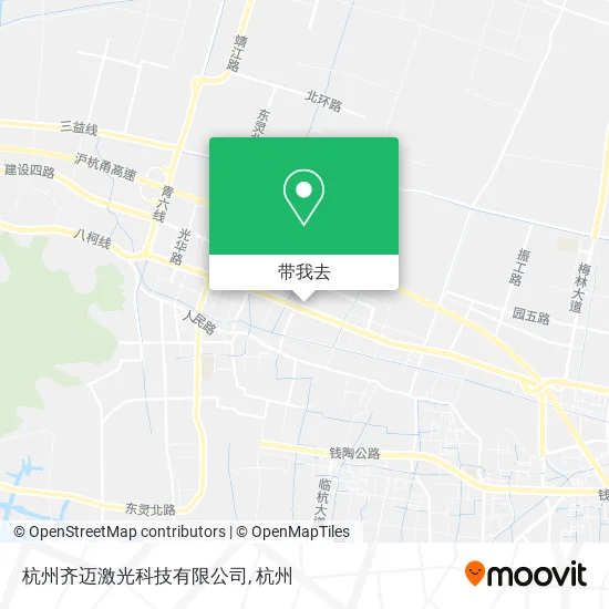 杭州齐迈激光科技有限公司地图