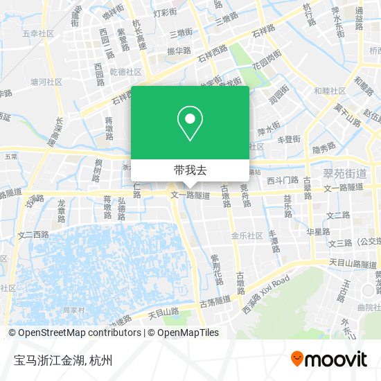 宝马浙江金湖地图