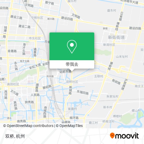 双桥地图