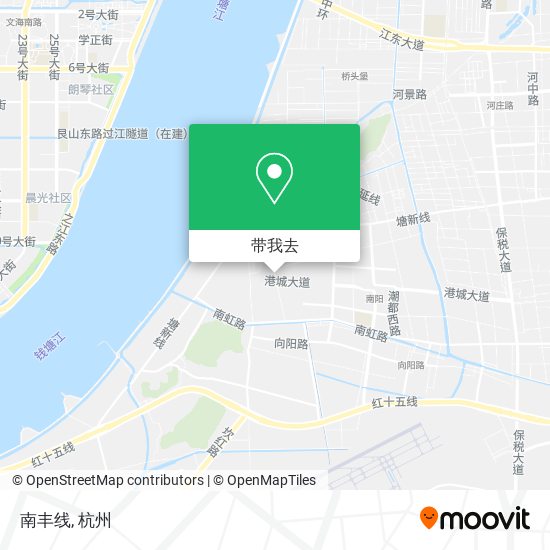 南丰线地图
