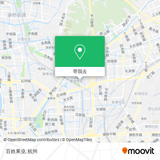 百姓果业地图