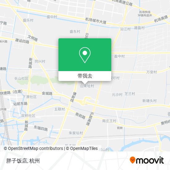 胖子饭店地图