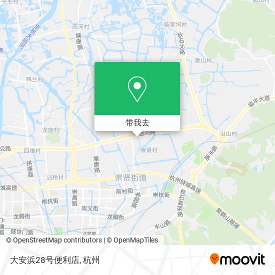 大安浜28号便利店地图