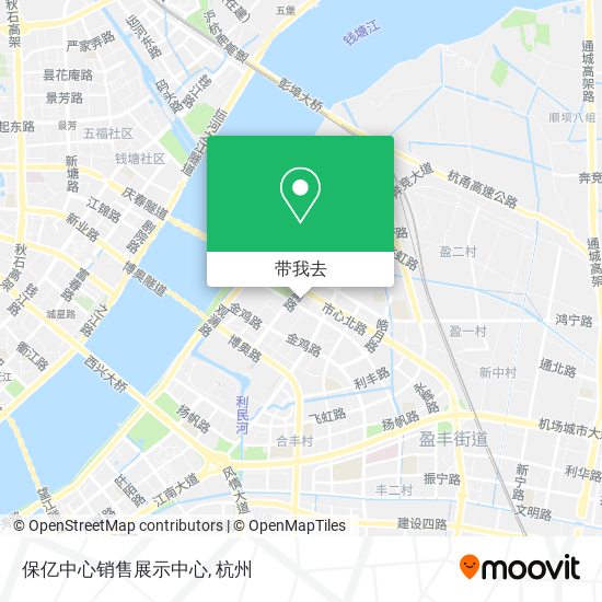 保亿中心销售展示中心地图