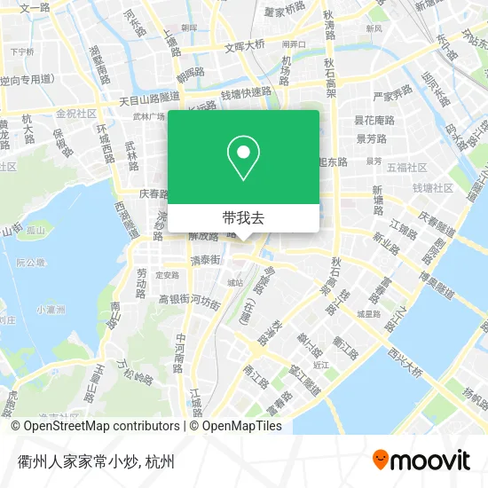 衢州人家家常小炒地图