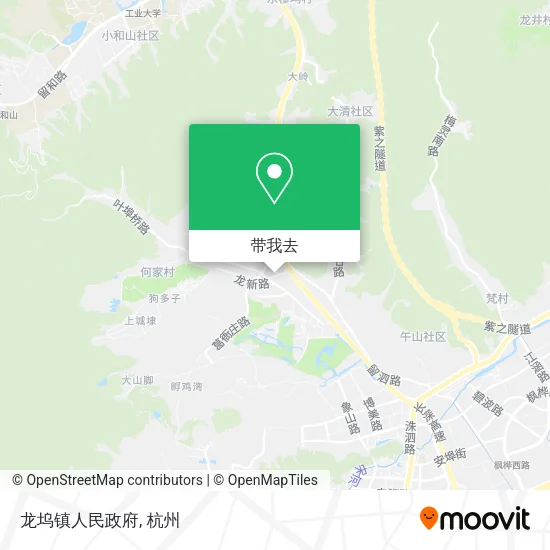 龙坞镇人民政府地图