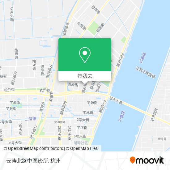 云涛北路中医诊所地图