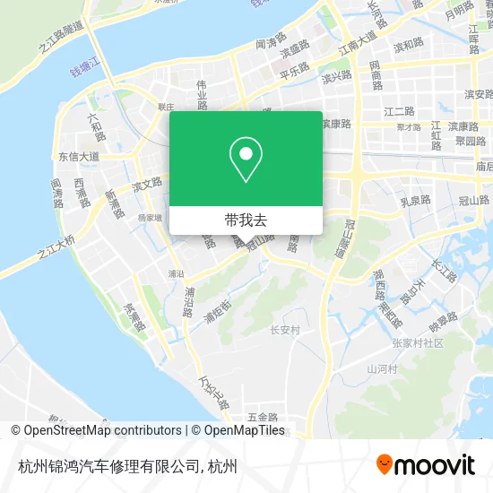 杭州锦鸿汽车修理有限公司地图