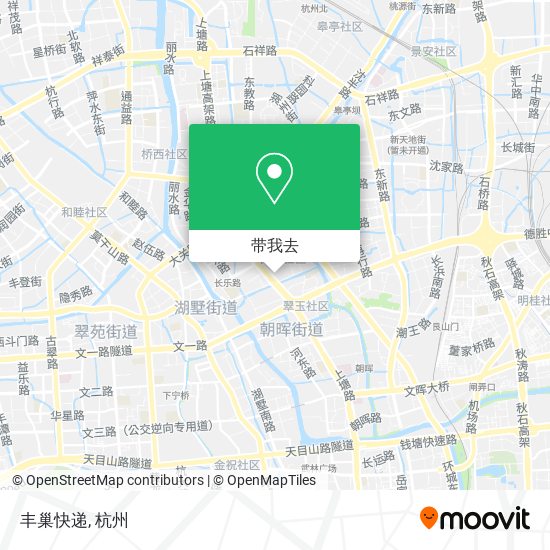 丰巢快递地图