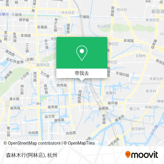 森林木行(阿林店)地图