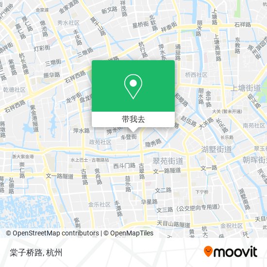 棠子桥路地图
