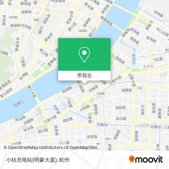 小桔充电站(明豪大厦)地图