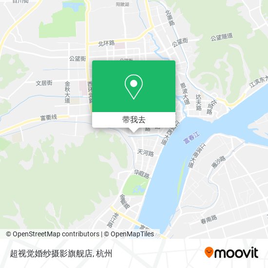 超视觉婚纱摄影旗舰店地图