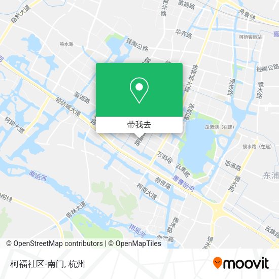 柯福社区-南门地图
