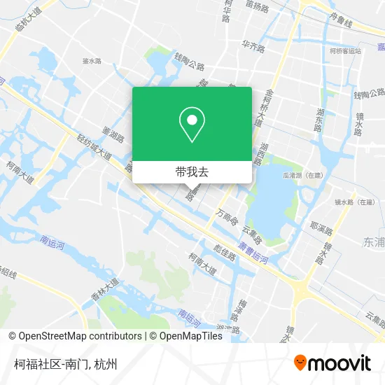 柯福社区-南门地图