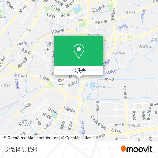 兴隆禅寺地图