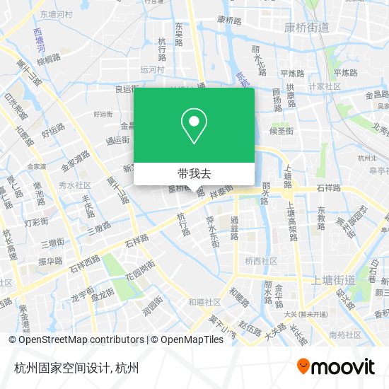 杭州固家空间设计地图