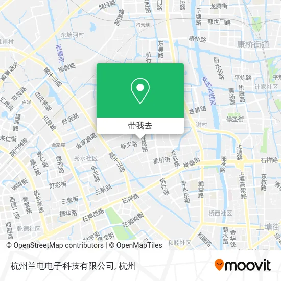 杭州兰电电子科技有限公司地图
