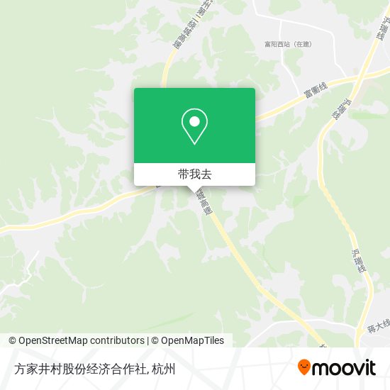 方家井村股份经济合作社地图