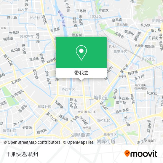 丰巢快递地图