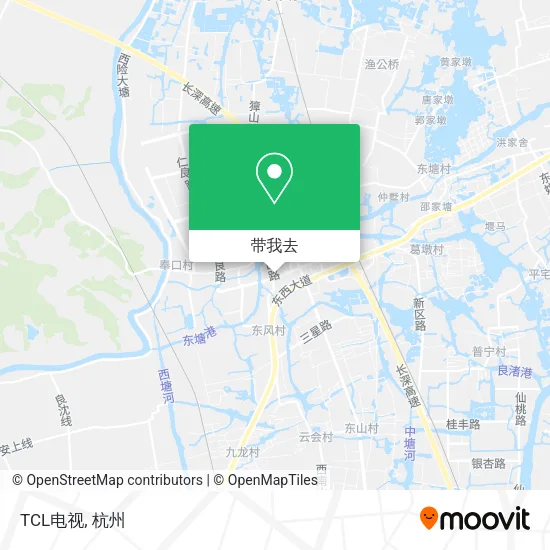 TCL电视地图