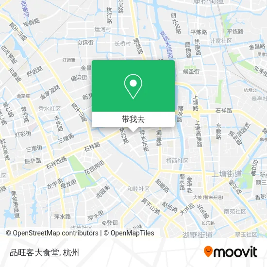 品旺客大食堂地图