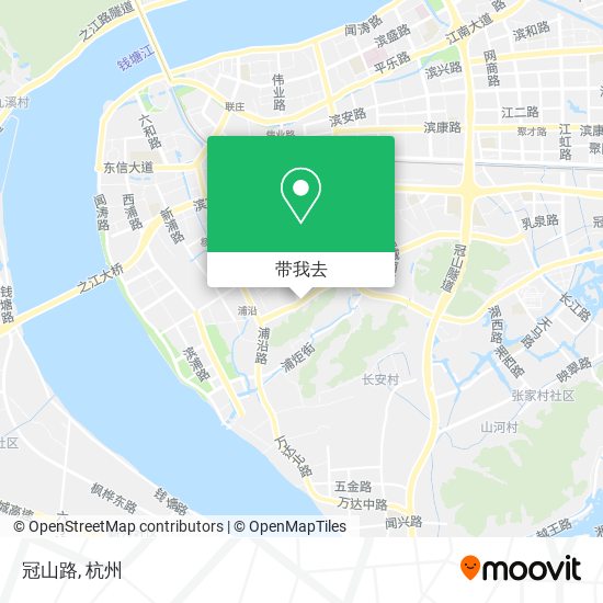 冠山路地图