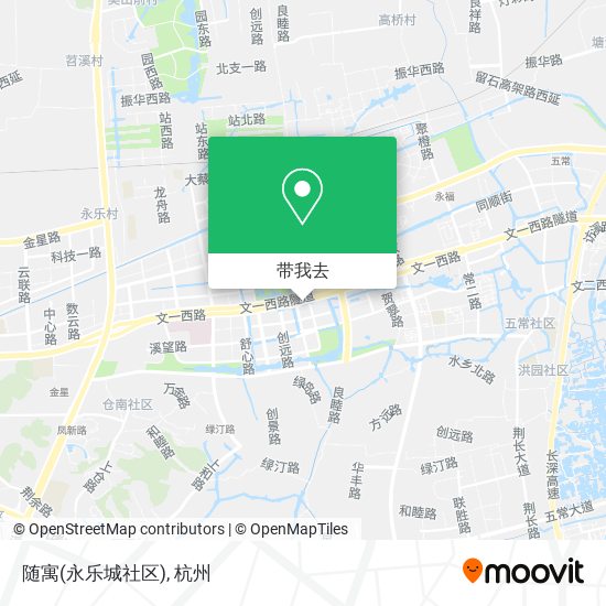 随寓(永乐城社区)地图