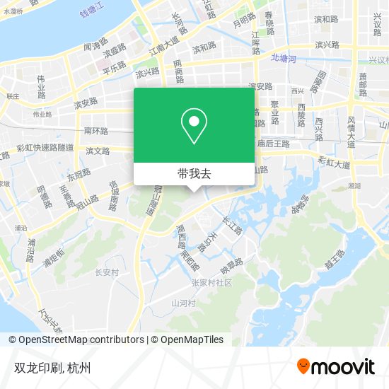 双龙印刷地图