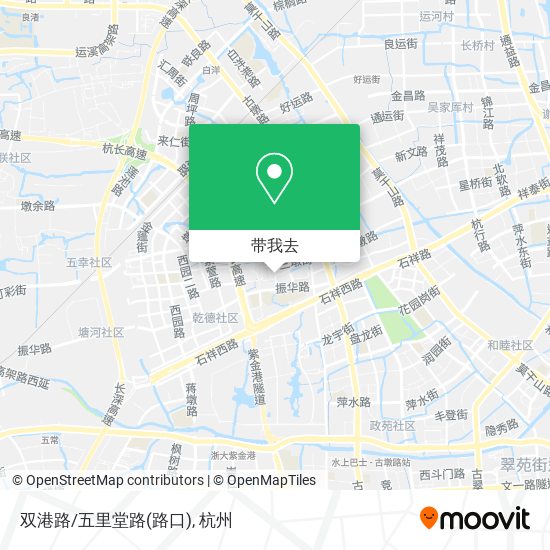 双港路/五里堂路(路口)地图