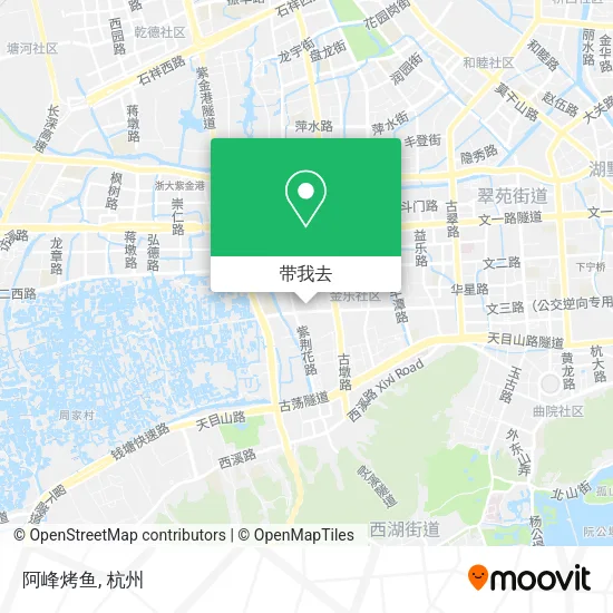 阿峰烤鱼地图