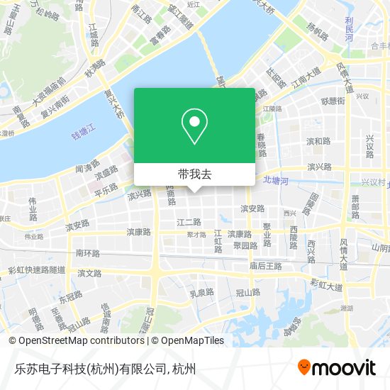 乐苏电子科技(杭州)有限公司地图