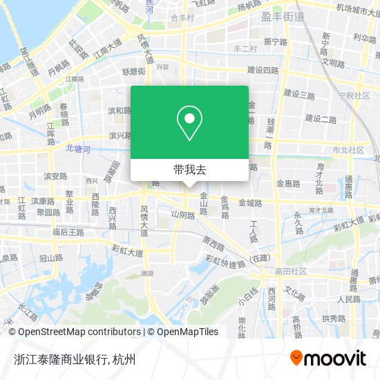 浙江泰隆商业银行地图
