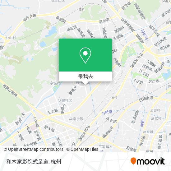和木家影院式足道地图