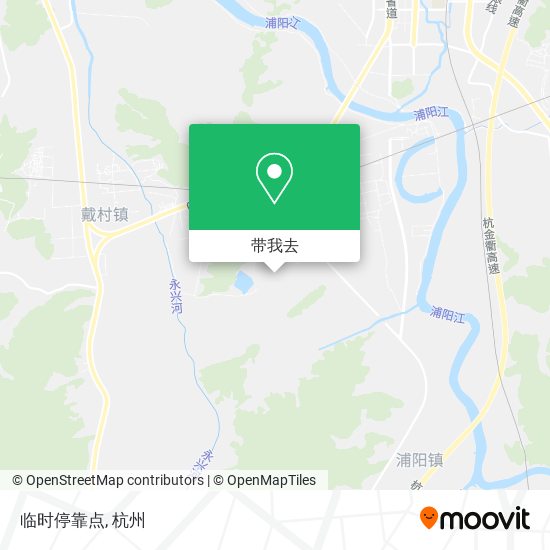 临时停靠点地图